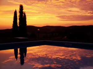 La Piscina Della Villa In Toscana Villa Toscana Con Piscina